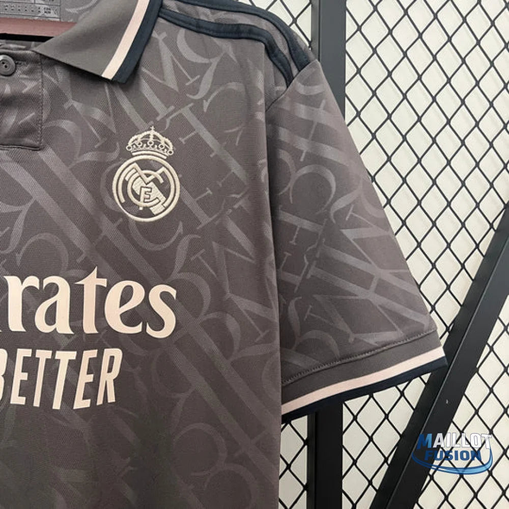 Maillot Real Madrid third noir 2024/25