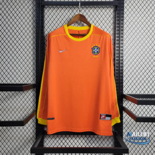 Maillot Rétro Manches Longues 1998 Brésil Gardien