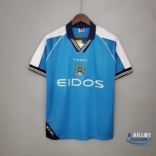 Manchester City Maillot Rétro 99/01